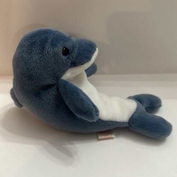 Rare 1996 Dolphin “Echo” TY Beanie Baby - Picture 3 of 7